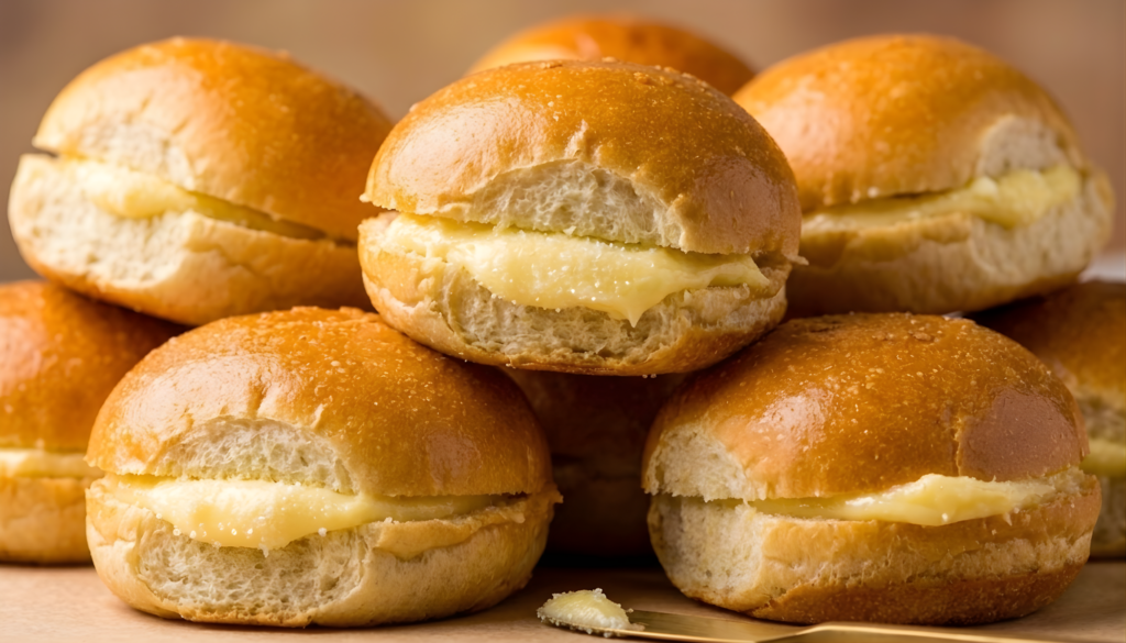 Soft, fluffy bun generously slathered with rich, housemade special creamy butter, lightly toasted and served warm — a timeless Irani café favorite.